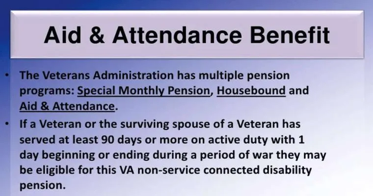 Is Aid and Attendance different from the VA death pension?
