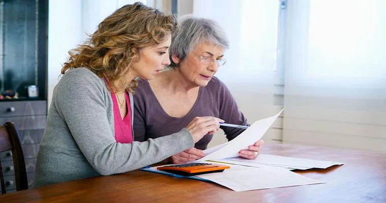 Separate finances, how to handle spouse with dementia refusing to pay his portion of bills?