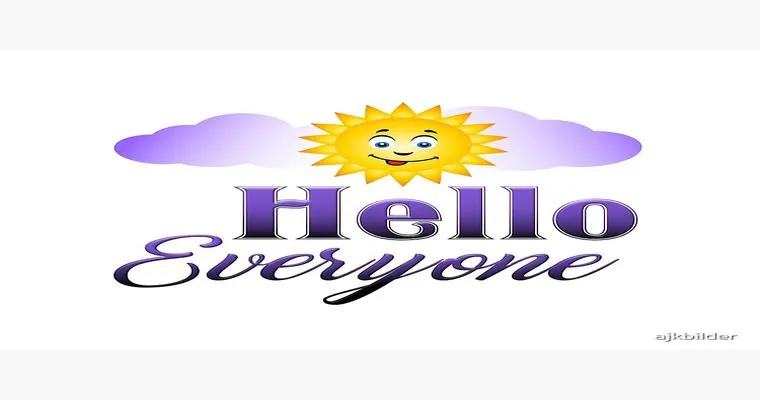 Hello everyone