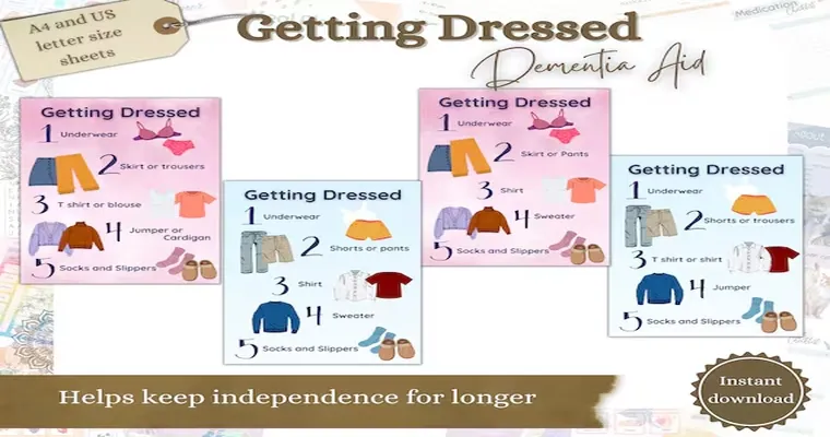 Daily Life with Dementia: How to Take the Stress Out of Getting Dressed