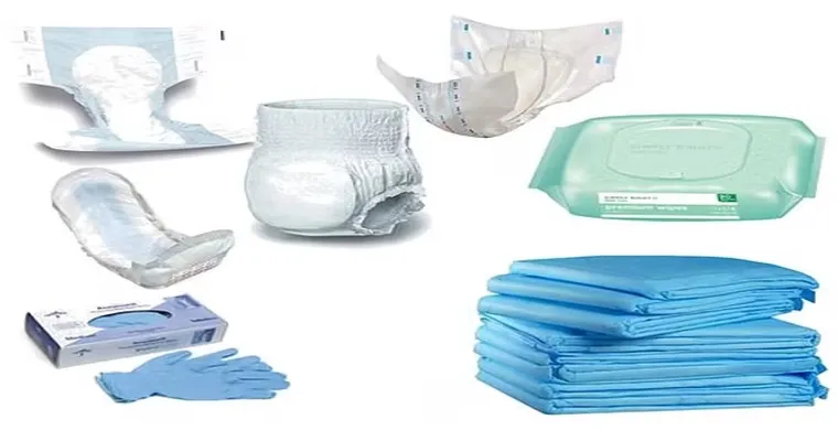 What did people do before adult diapers and plastic bed pads?